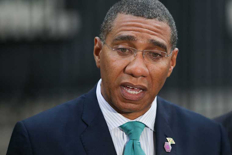 Prime Minister Andrew Holness