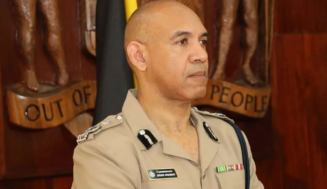 Police Commissioner, Major General Anthony Anderson