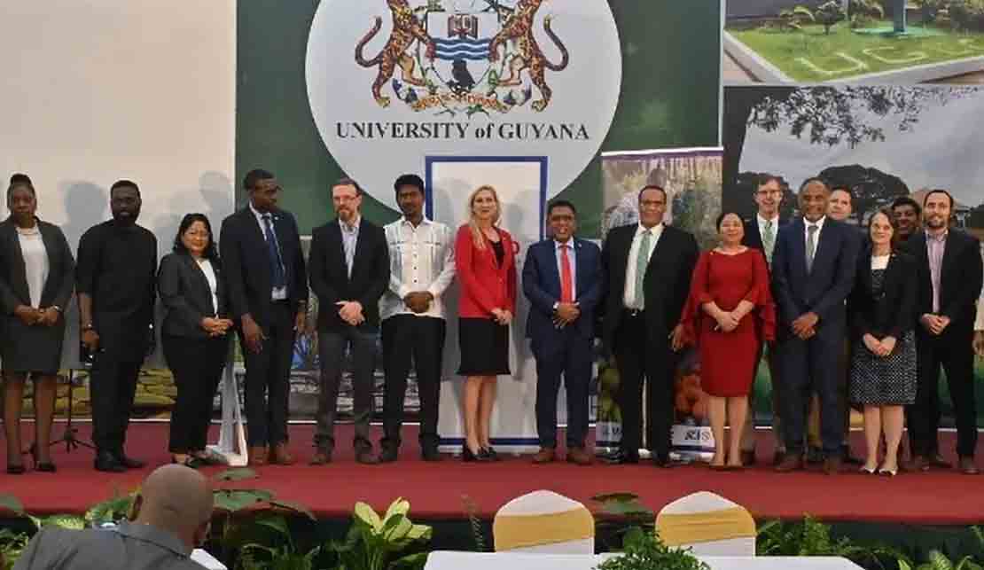 Launch of the $5.3 million regional programme at the University of Guyana