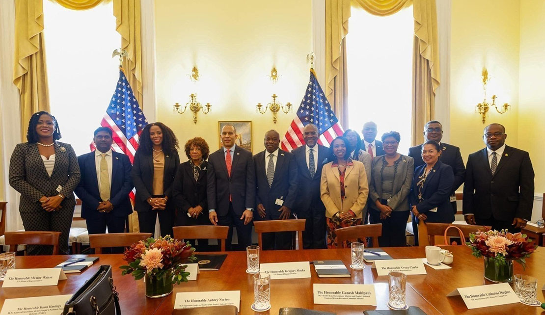 The Opposition APNU/AFC delegation to the Washington Conference,  met with the US legislators and members of the Congressional Black Caucus on September 27/28, 2023.