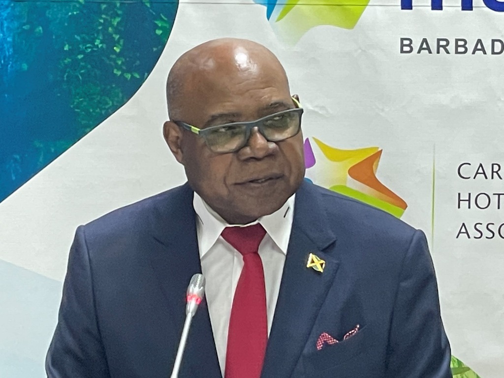 Jamaica's tourism minister Edmund Bartlett