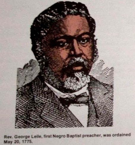 George Leile traveled to Jamaica.in 1872 leaving America with the British and chose to come to Jamaica with his wife Hannah and their four children. He preached at the racecourse at Kingston, the capital, where the novelty of a black itinerant ex-slave preacher attracted considerable attention. Liele was soon able to gather a congregation and purchase a piece of land about a mile from Kingston, where he gradually built a chapel. He was supported by Moses Baker who cane with him to Jamaica, and helped to build several churches in western Jamaica. 