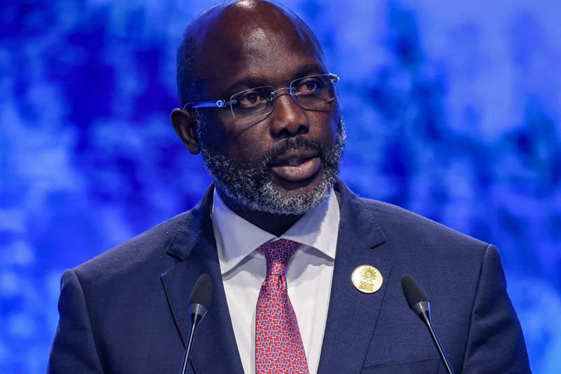 Ex-footballer, Liberia's president George Weah conceded defeat in the country's democratic elections after receiving 49.1% of the votes.