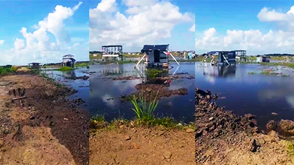 Sections of the flooded Success lands. (Photo Credit: R. D. Productions)