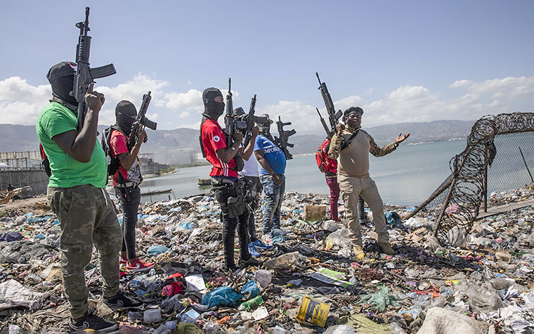 Haitian gangs grow more powerful and seek to control more territory amid the power vacuum with the assasination of former president Moise on January 7