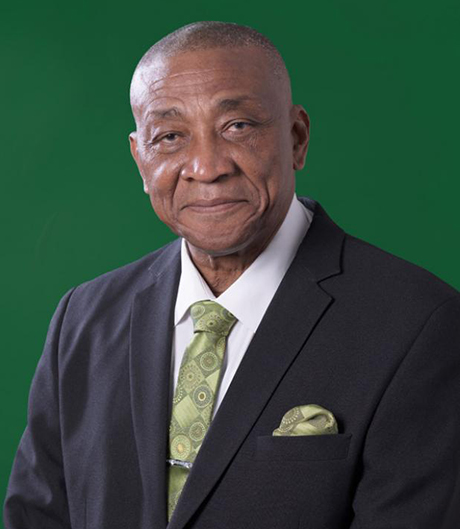 Bishop Joseph Atherley former Opposition Leader and leader of the APP