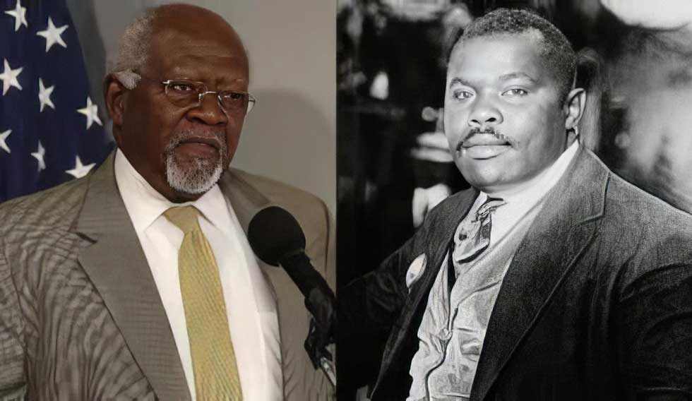 Marcus Garvey's son, Dr. Julius Garvey continues to make everyb effort to clear his father's good name given the circumstances surrounding the trial.