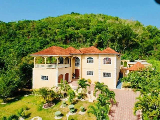 One of pastor Kevin Smith's palacial homes in Ironshore, Montego Bay