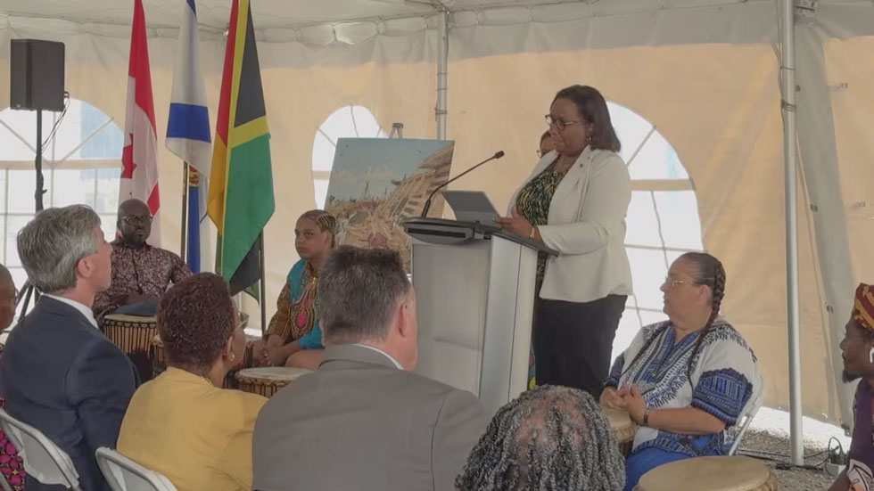 Marsha Coore Lobban, the Jamaican high commissioner to Canada, said the Maroons were a proud, defiant and resilient group. (Craig Paisley/CBC)