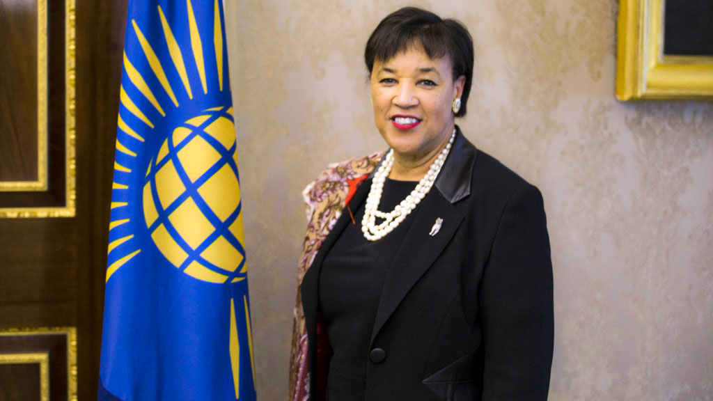 Dominica born Commonwealth Secretary General Baroness Patricia Scotland