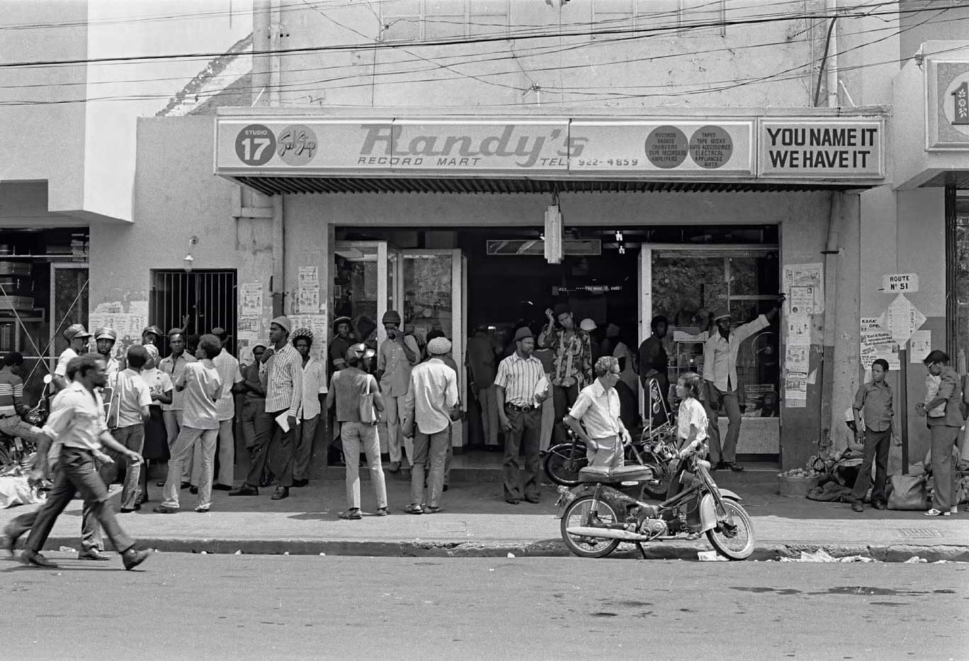 Randy’s Record Mart at 17 North Parade, is a central location in the story of Jamaican music