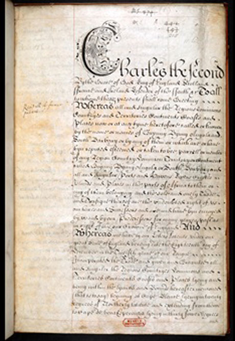 This legal charter, issued by King Charles II, represents the moment in which the transatlantic slave trade officially began, with royal approval, in the English (later British) Empire.