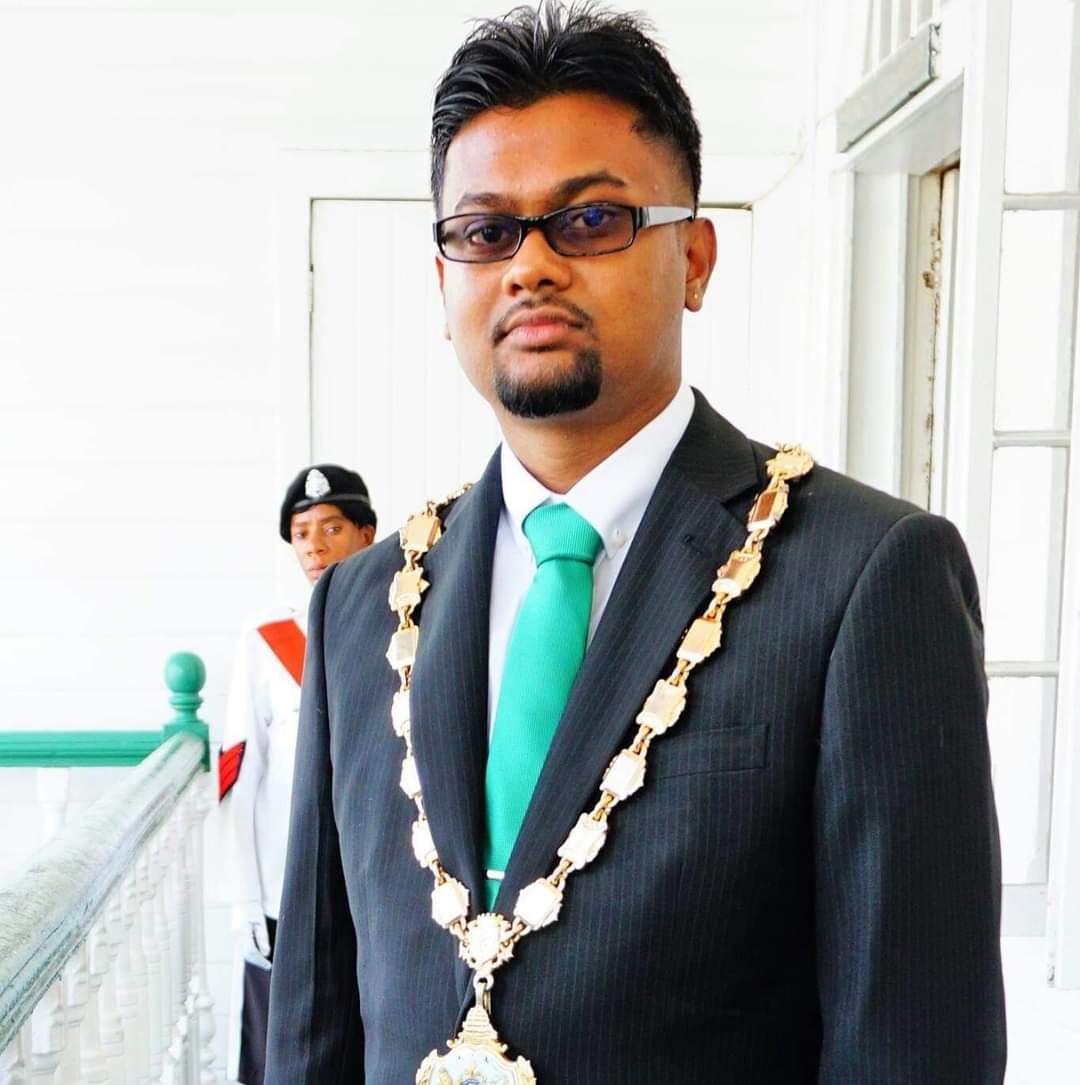 Outgoing Mayor Ubraj Narine repeatedly complained about the actions of the town clerk.