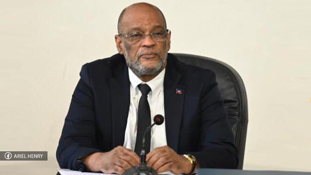 Haiti's prtime minister Ariel Henry who is in Puerto Rico, and is being prevailed on to resign in favour of a new unity governmentbeing organized by The CARICOM Eminent Person's Group, EPG.