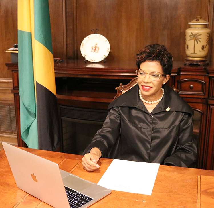 Jamaica's Ambassador to the United States Audrey Marks