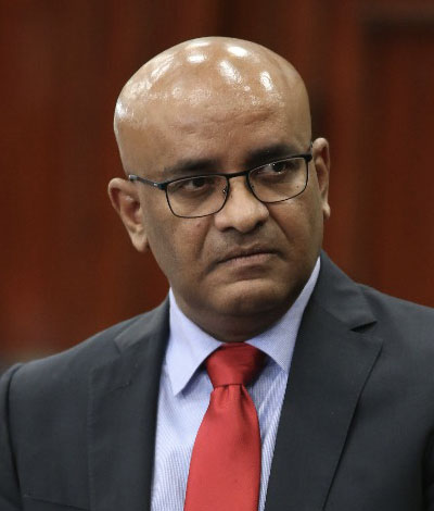 Vice President Bharrat Jagdeo