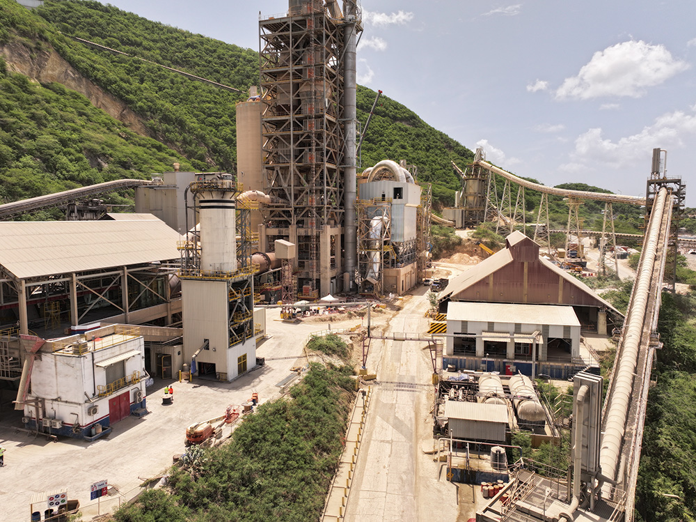 Caribbean Cement Company (CEMEX) Plant in Jamaica