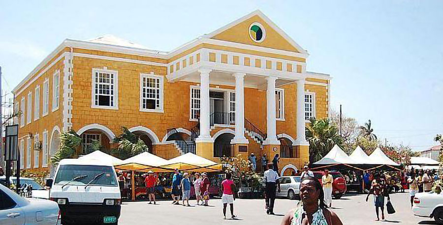 The Falmouth Municipal Corporation and Court House -Trelawny