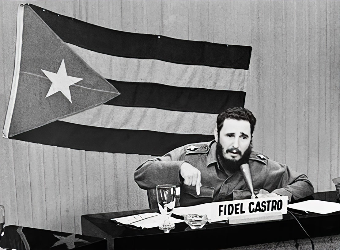 Fidel Castro took a key role in the Cuban Revolution by leading the Movement in a guerrilla war against Fulgencio Batista's forces from the Sierra Maestra. After Batista's overthrow in 1959, Comandante Fidel Castro assumed military and political power as Cuba's prime minister.