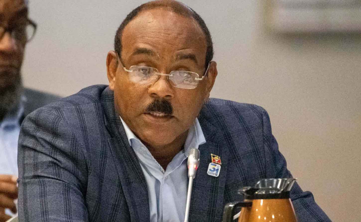Antigua and Barbuda prime minister Gaston Browne 