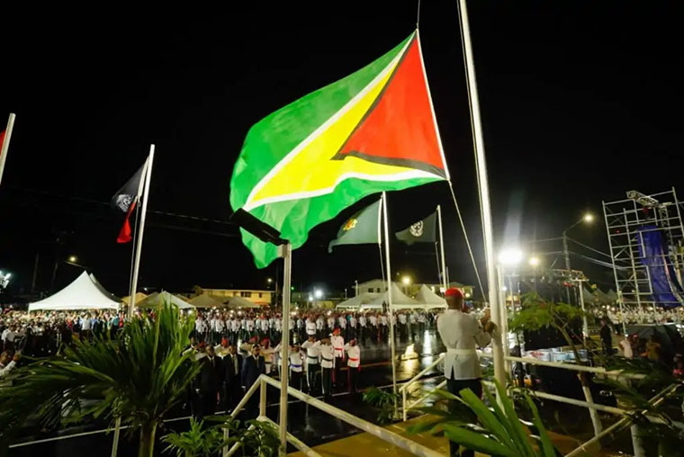 Golden Arrowhead celebrating 56th anniversary of independence