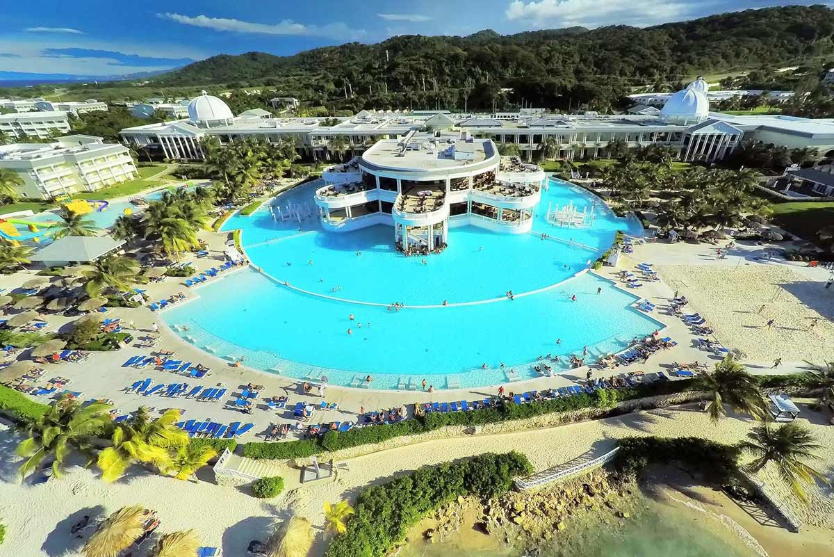 The Grand Palladium Resort, where the Spanish hotel group Fiesta needs to build overwater suites