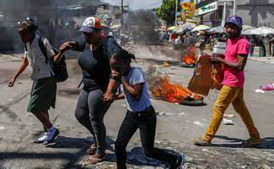 Violence broke out in the Haitian Capital killing at least 20 persons.