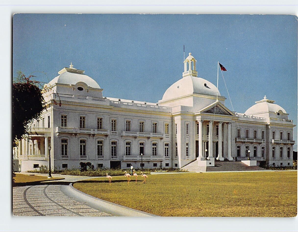 The Haitian Palace in Port-au-Prince, the  official residence of the Haitian President.