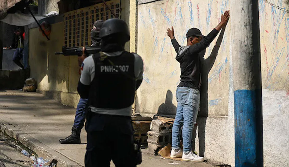 Haitian authorities are fighting a losing battle against organized gangs. Richard Pierrin/AFP via Getty Images