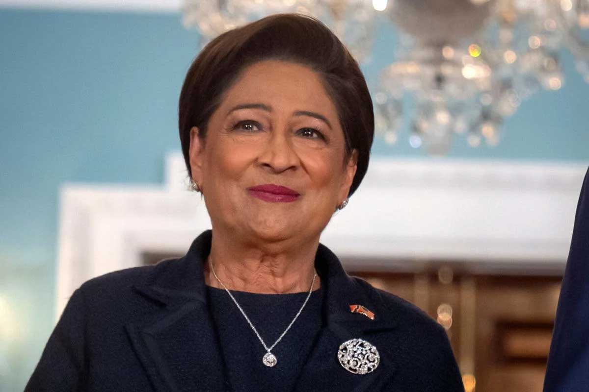 Prime Minister Kamla Persad-Bissessar stands apart from the rest of CARICOM heads in considering the Carribean a 'Zone Of Peace'.