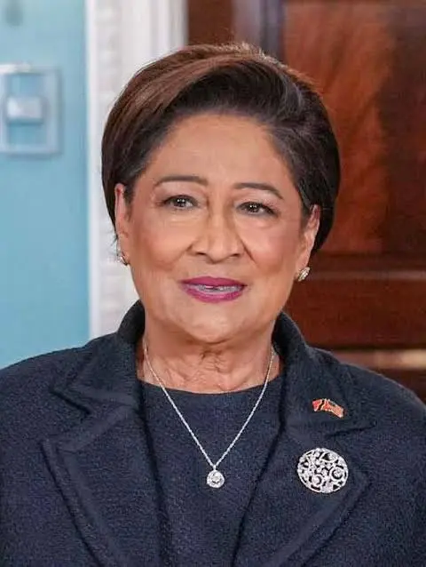 Trinidad and Tobago Prime Minister Kamla Persad-Bissessar
