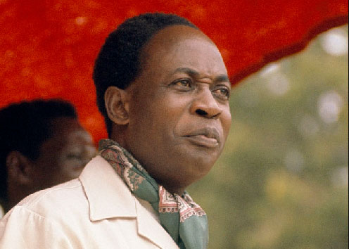 Ghana's first President, considered as father of the nation, philisopher  Dr. Kwame Nkrumah