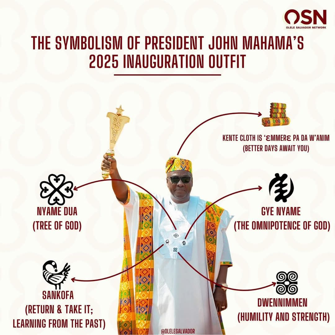 Mahama's Ceremonial Outfit