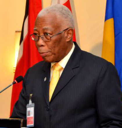 Former Justice Minister and Attorney General A. J. Nicholson