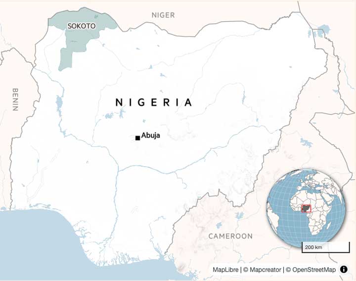 US carries out airstrikes against Isis targets in north-west Nigeria