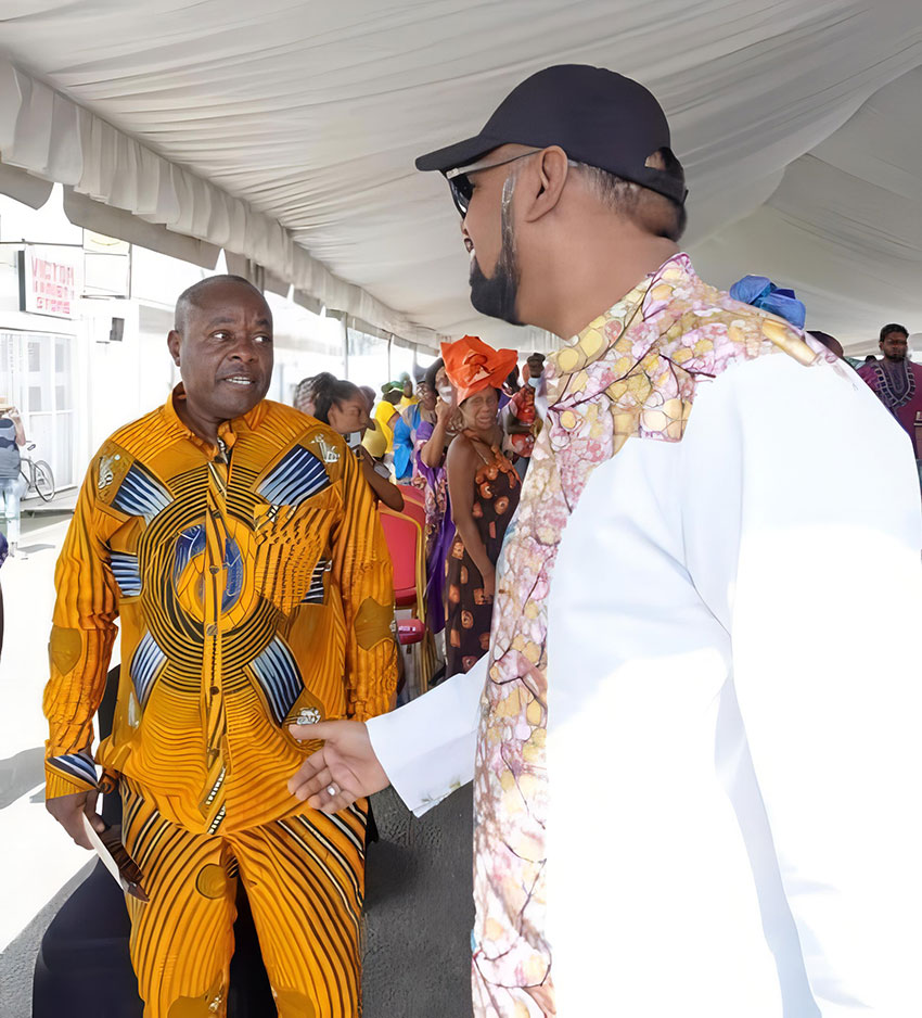  On the 1st of August, 2022, at an Emancipation Day event in the Town of New Amsterdam Ali extended his hand  to Norton for a handshake. Norton coldly refused, bowing instead..Norton says he is not satisfied with the performance of Ali’s government, which is neglecting communities that are viewed as APNU strongholds, and African people in general.