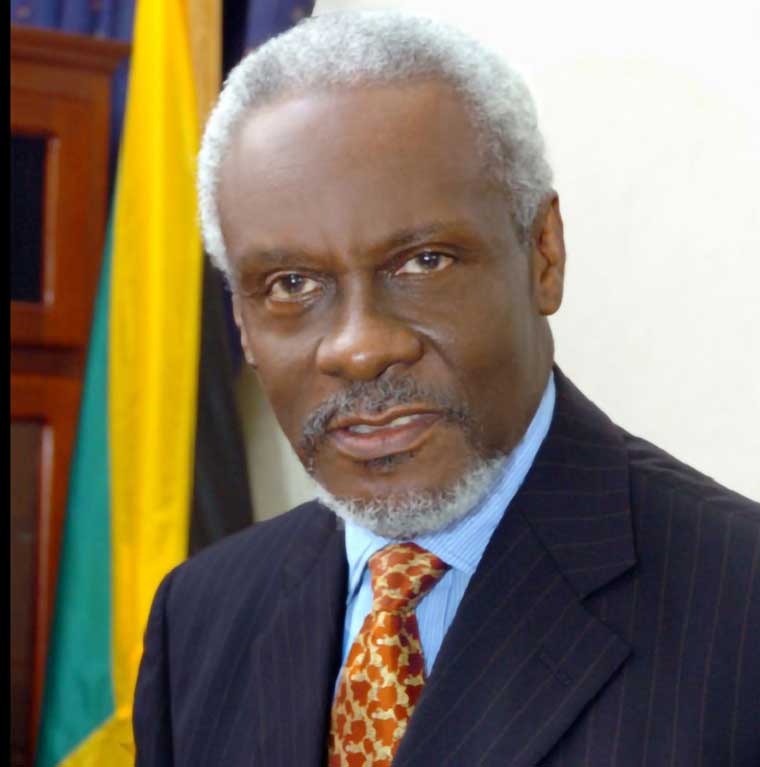 Former Prime Minister P. J. Patterson.