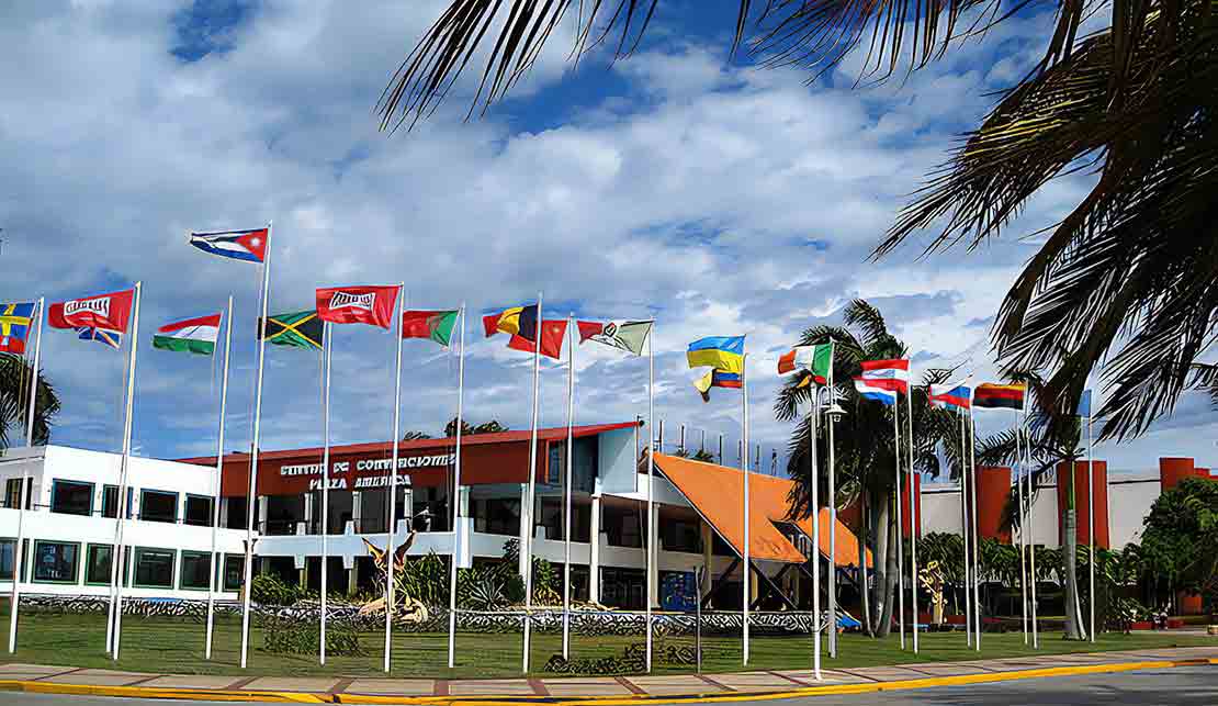 The Palacio de Convenciones, Havana