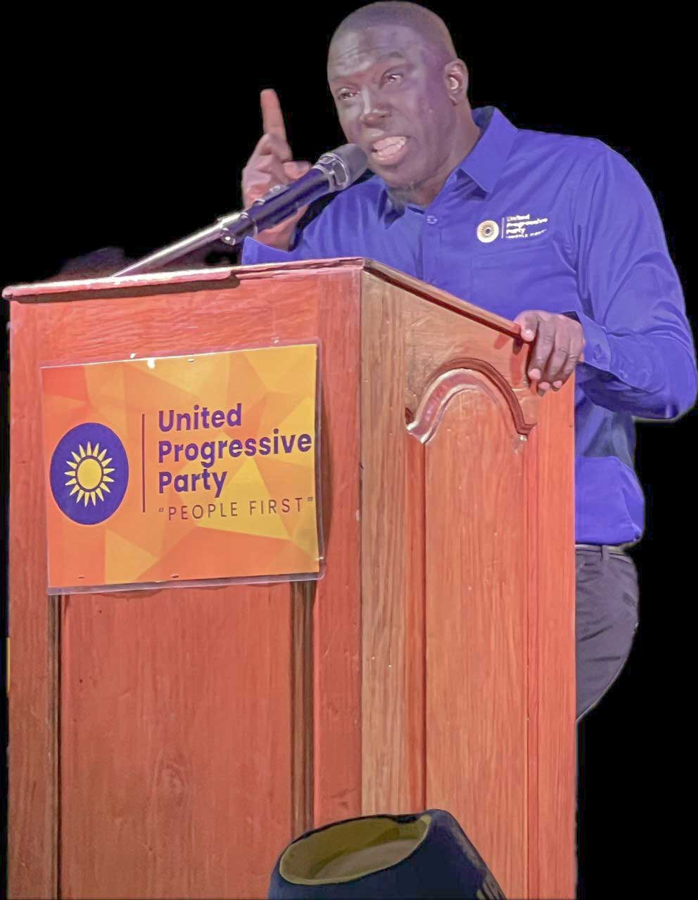 UPP Leader Jamale Pringle