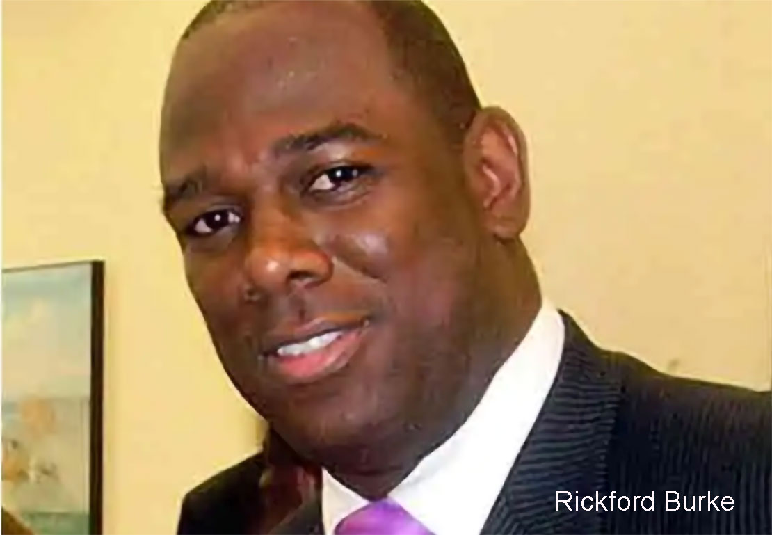  Head of the Brooklyn based Caribbean Guyana Institute for Democracy (CGID), Rickford Burke