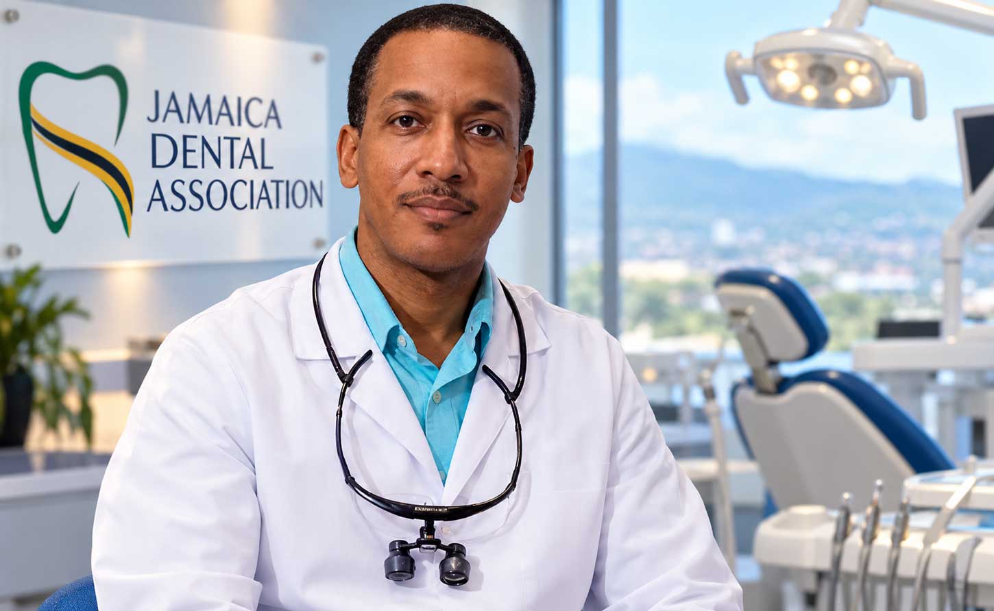President of the Jamaica Dental Association Dr. Shaka Cooke