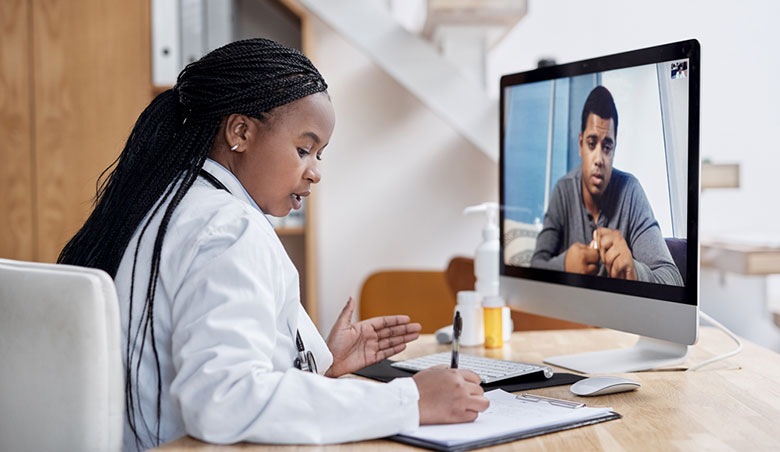 Many  hospitals around the world use telemedicine ( video visits and remote monitoring) to treat patients from a distance and avoid gaps in care.