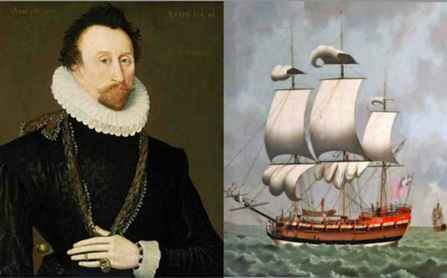 John Hawkins urged the Africans to enter his ship “Jesus of Lubeck,” also known as “The Good Ship Jesus.” for salvation, those who entered soon found they were barred from disembarking. The ship was lent to Sir John Hawkins by Queen Elizabeth.