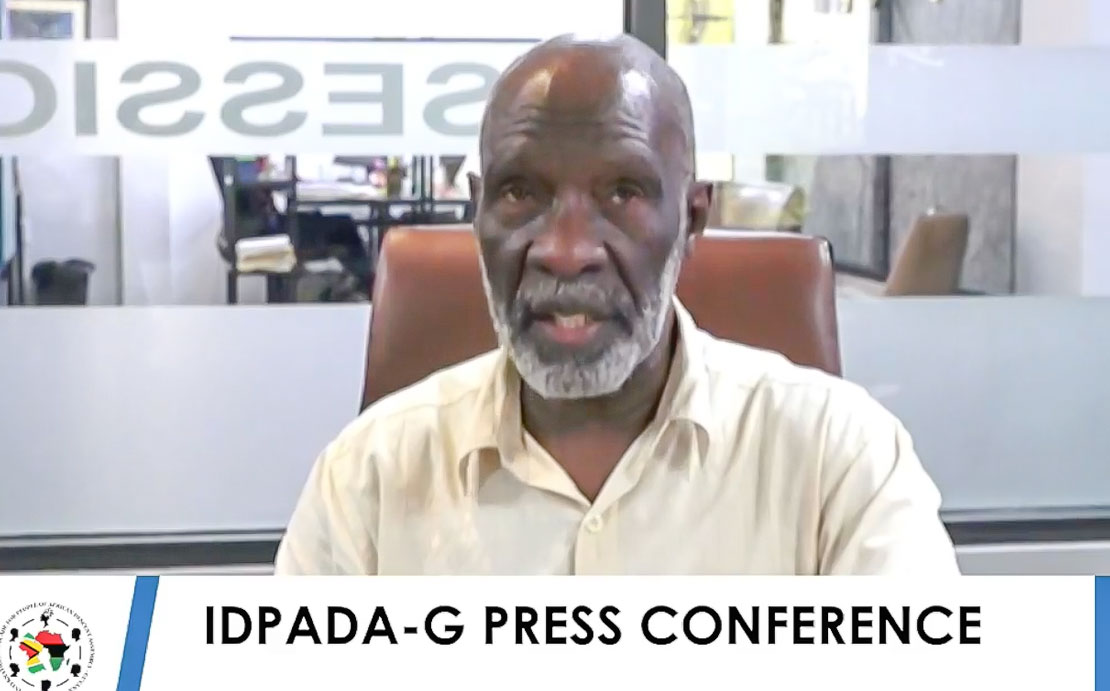 Chairman of  the International Decade for People of African Descent Assembly- Guyana Country Co-ordinating Mechanism Inc. (IDPADA-G), Vincent Alexander,