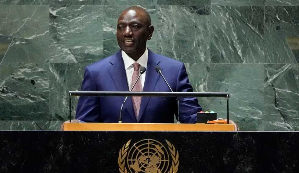 “Kenya is ready to pay its part in full and join with a coalition of other nations of good will, and there are many, as a good friend and true sibling of Haiti,” President William Ruto said during general debate at the U.N. in New York